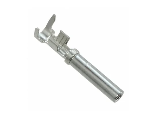 1062-14-0122 Female Stamped & Formed Socket Contact. 18 – 14 AWG  0.5-2.0mm² Nickel. Reel