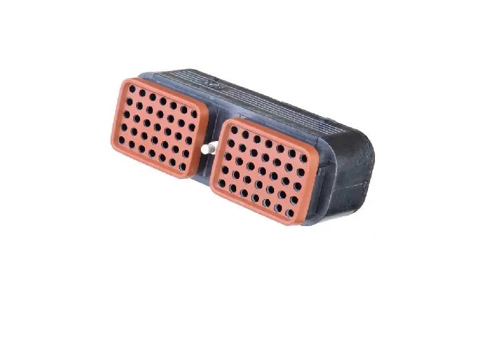 DRC16-70SA – DRC Series -Female  70 Socket Plug – A Key, In-Line, Black