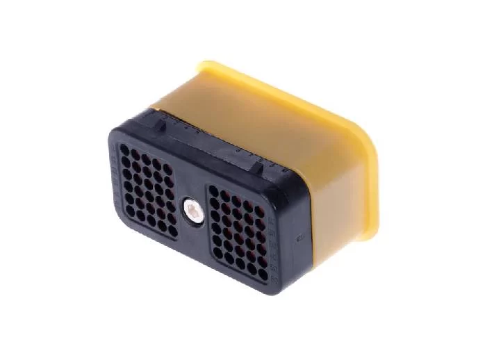 DRC26-60S06 – DRC Series – Female 60 Cavity Plug – 06 Key, In-line, Black