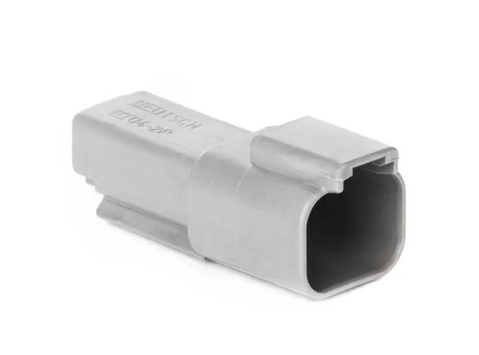 DT04-2P-C015 – DT Series – 2 Pin, Receptacle – Reduced Dia. Seal, Gray