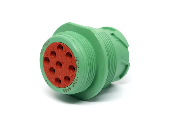 HD10-9-1939P-BP03 Male 9 Holes Waterproof Cable Connectors