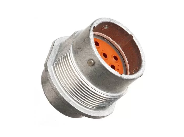 HD34-18-8PN – HD30 Series – 8 Pin Male Receptacle – 18 Shell, N Seal, Flange