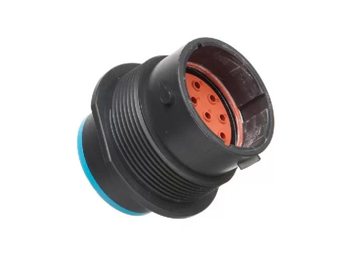 HDP24-18-14PE – HDP20 Series – 14 Pin Male Receptacle – 18 Shell, E Seal, Flange