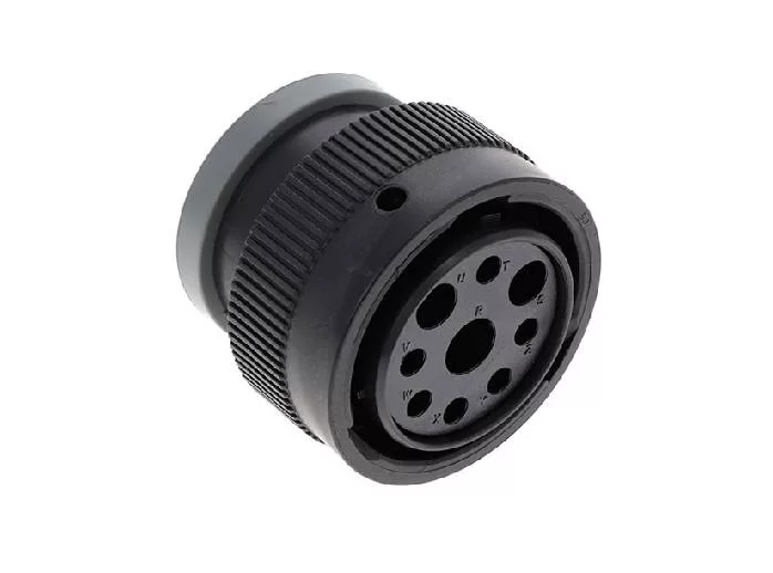 HDP26-24-9SE-L017 – HDP20 Series – 9 Socket Femlale Plug – 24 Shell, E Seal, Ring Adapter