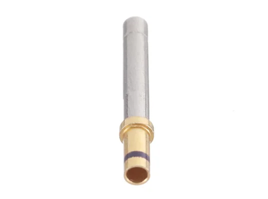 0462-005-2031 – Solid Socket – Size 20 – 16-18 AWG, Green Stripe, Gold Plated