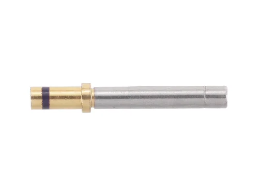 0462-005-2031 – Solid Socket – Size 20 – 16-18 AWG, Green Stripe, Gold Plated