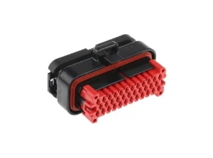 776164-1 Female 35 Pins Housing ConnectorHousing for Female Terminals, Wire-to-Device, 35 Position, .157 in [4 mm] Centerline, Sealable, Black, Power & Signal, AMPSEAL