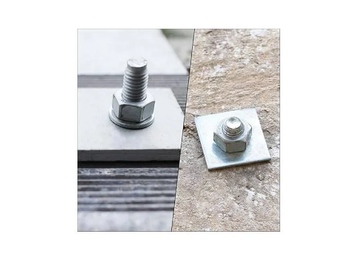 Square Plate Bearing Gaskets 304 Stainless Steel Plate Square Plate Washers Flat Pad Spacer Gasket for Hardware Fastener
