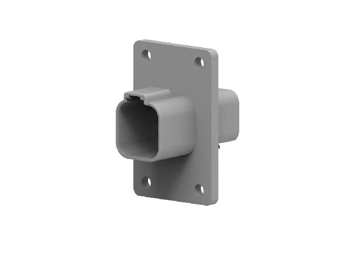 DT04-6P-L012 Male 6 Pins Car Connector，Gray