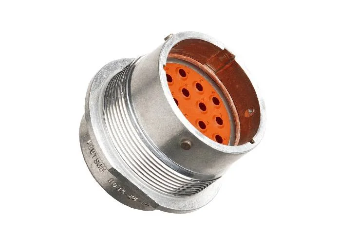 HD34-24-16PN – HD30 Series – 16 Pin Male Receptacle – 24 Shell, N Seal, Flange
