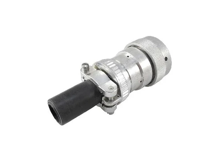 HD36-24-19PE-059 – HD30 Series – 19 Pin Male Plug – 24 Shell, E Seal, Reverse, Cable Clamp