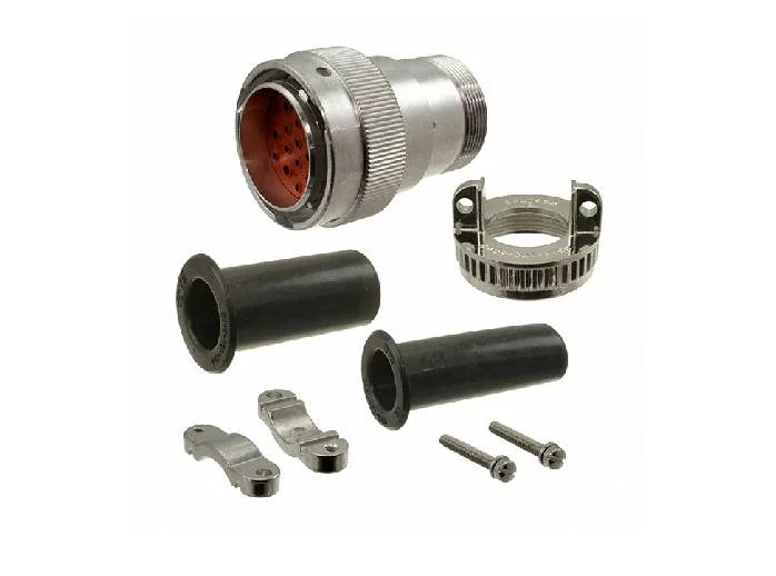 HD36-24-19PE-059 – HD30 Series – 19 Pin Male Plug – 24 Shell, E Seal, Reverse, Cable Clamp