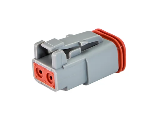 DT06-2S – DT Series – 2 Socket Plug – Gray