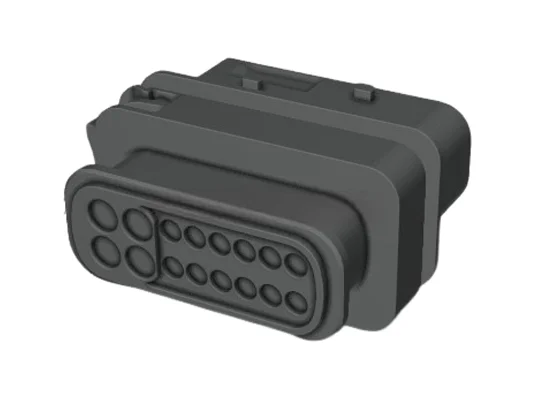 2-1564528-1 Male 16 Pins Automotive Connector
