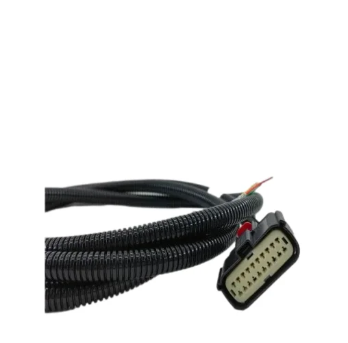 High Temperature Resistant Customized Cable Assembly Connecting Wire Hv Automotive Signal