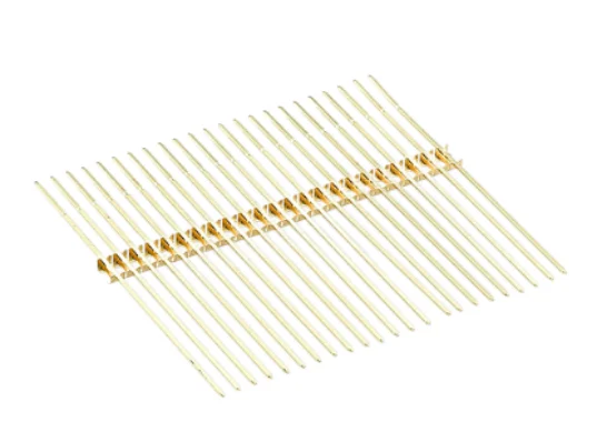 Customized Automotive Connecting Terminal Belt type square needle Four-pin Square Pin Terminal Bending Terminal