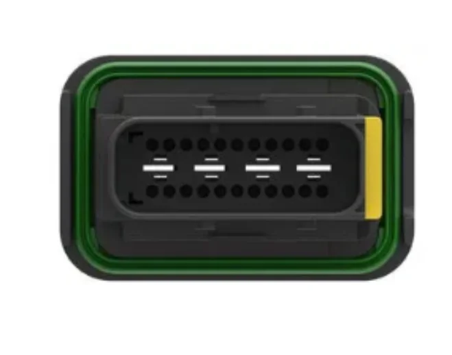 CKK7049BA-6.3-11 4 Pins HDSCS Series Male Black Automotive Connector