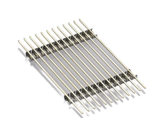 Customized Automotive Connecting Terminal Belt type square needle Four-pin Square Pin Terminal Bending Terminal