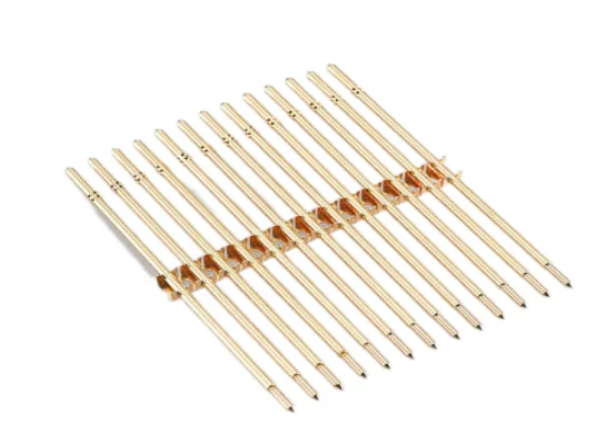 Customized Automotive Connecting Terminal Belt type square needle Four-pin Square Pin Terminal Bending Terminal