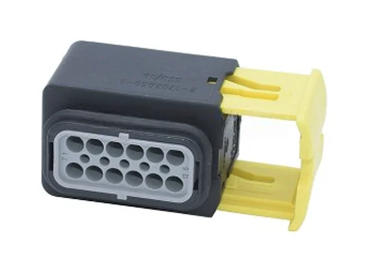 Connecteur électrique automobile étanche femelle 2 broches 1703639-1-12