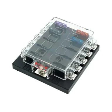 Automotive Fuse Block 10 Way AtcATO Tractor Inline Screw Car Blade Fuse Holder Box with LED Warning Light Pro 1731138786 382x382 1 1747102042