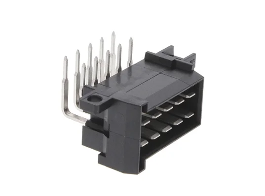 Connectivity, Timer Automotive Connector Plug Black Through Hole 10 Way, Solder Termination 828801-4