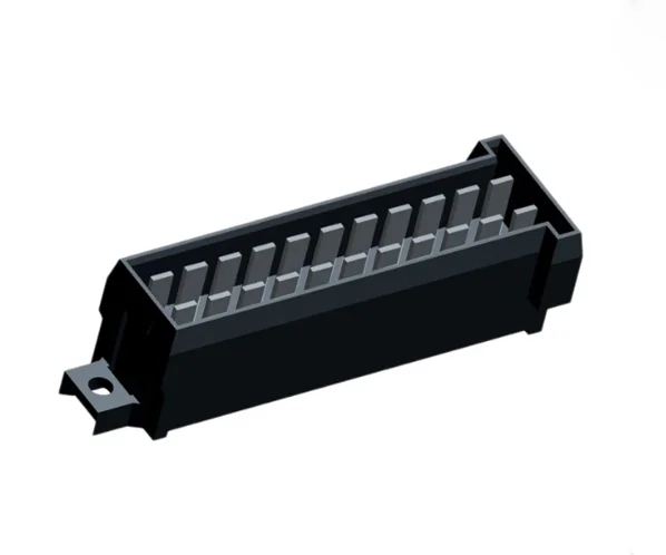 963357-1 Connectivity Automotive Connector Plug Black Through Hole 22 Way