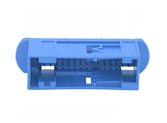 966658-2 Micro Quadlok System Automotive Connector Plug Blue Through Hole 32 Way