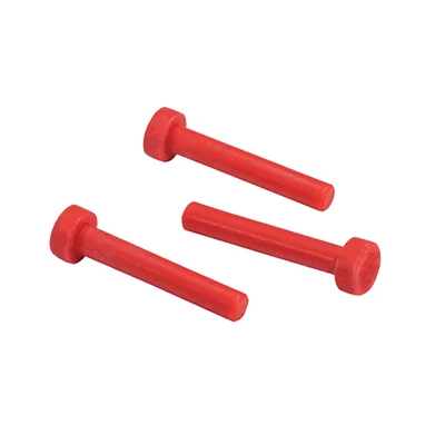 MS27488-8-1, CONNECTOR SEALING PLUGS, SIZE 8, RED