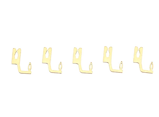 Press fit electrical connectors, pcb pins