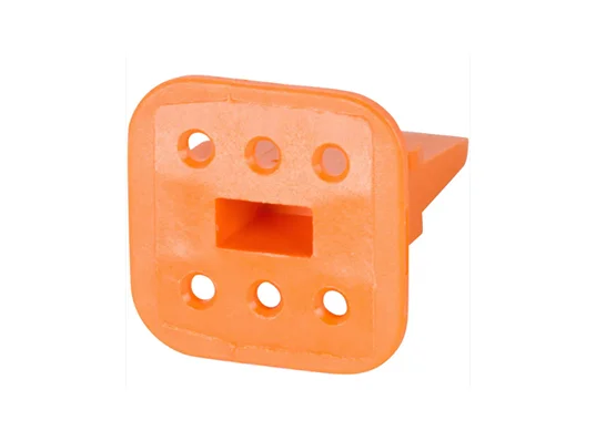 W6S-DT Series Connector Accessory, Wedge Lock, 6 Way Plug, PBT