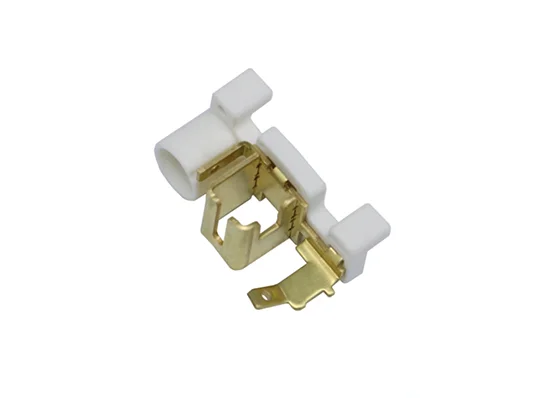Brass PBT Metal Stamping Parts Galvanized Stamping Carbon Brush Holder Assembly