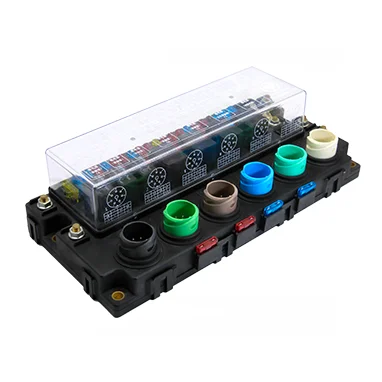 Automotive RV Ship Pre wired Universal Relay Fuse Box 12V Fuse Relay Box Kit