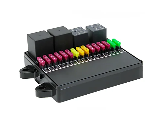 Automotive RV Ship Pre wired Universal Relay Fuse Box 12V Fuse Relay Box Kit