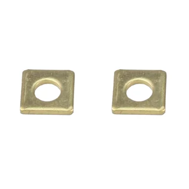 Square Plate Bearing Gaskets 304 Stainless Steel Plate Square Plate Washers Flat Pad Spacer Gasket for Hardware Fastener